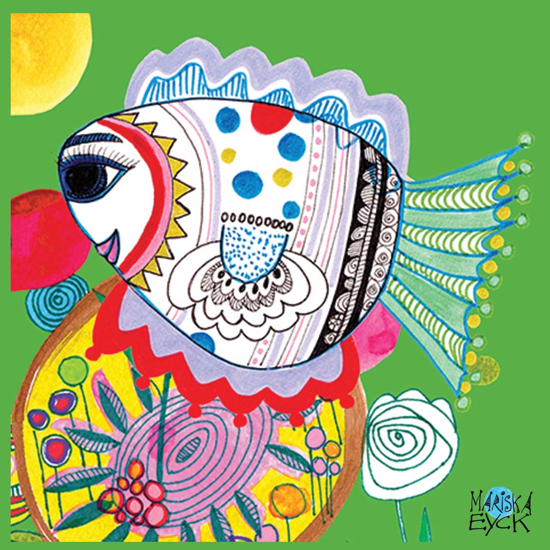 Funny animals, fine art giclée print