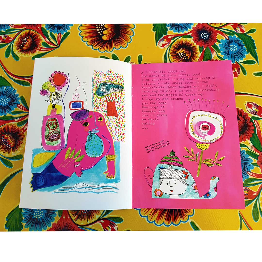 life is magic, a happy art zine