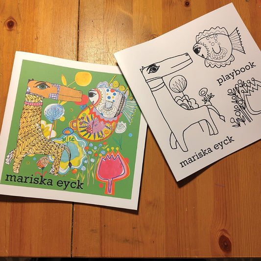 Look, animals! a happy art zine