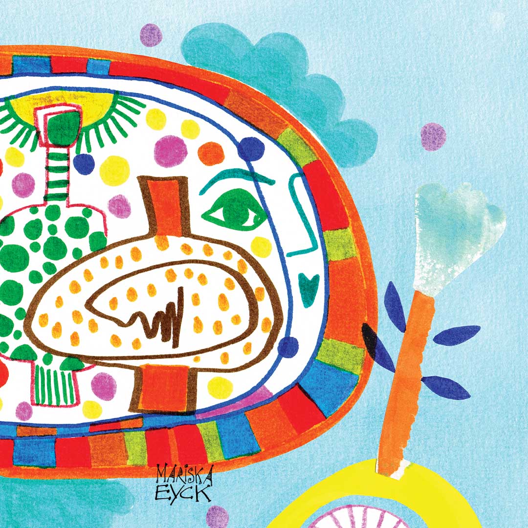 Color Fish, fine art giclée print