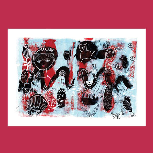 Creation, fine art giclée print