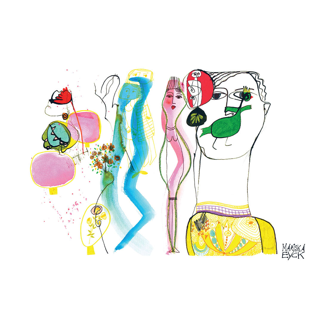 We're all in this together, fine art giglée print
