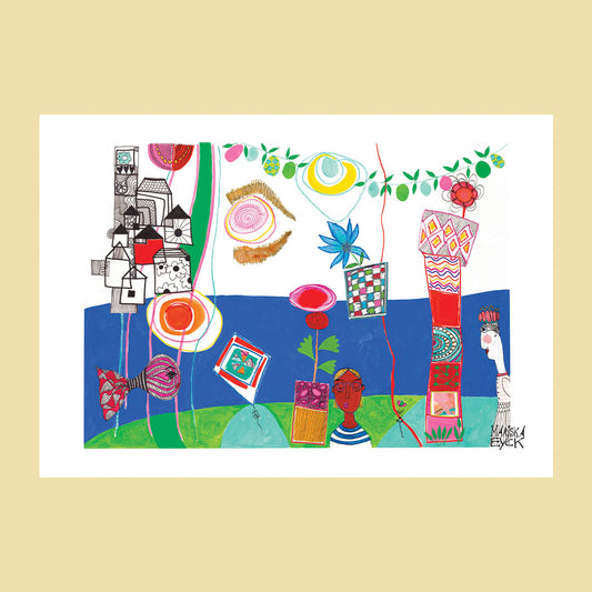 The City high quality fine art print