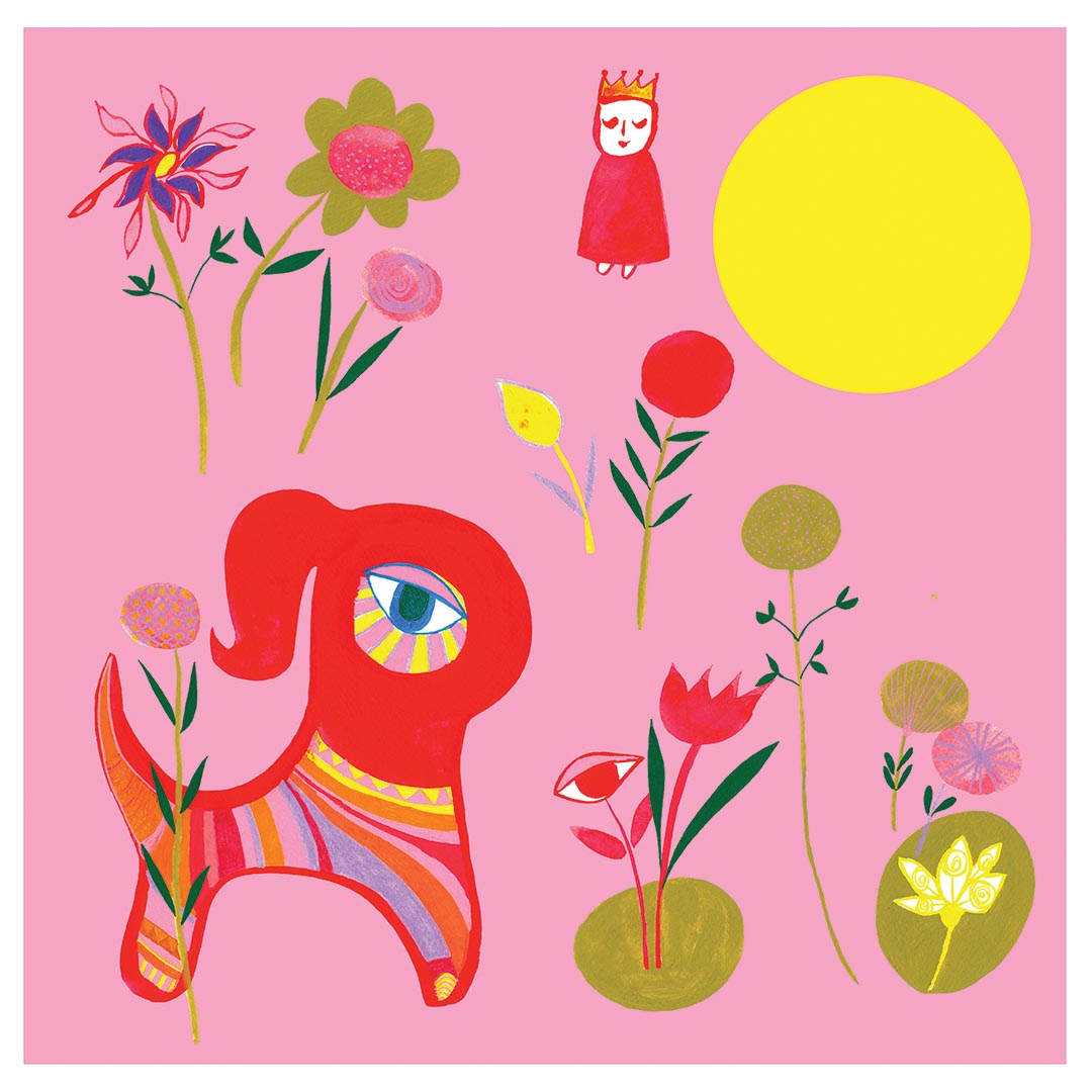 Look, animals! a happy art zine