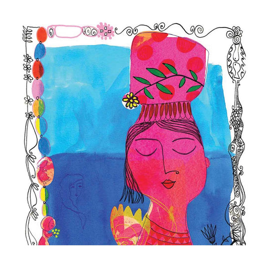 the pink lady,  fine art giclée print