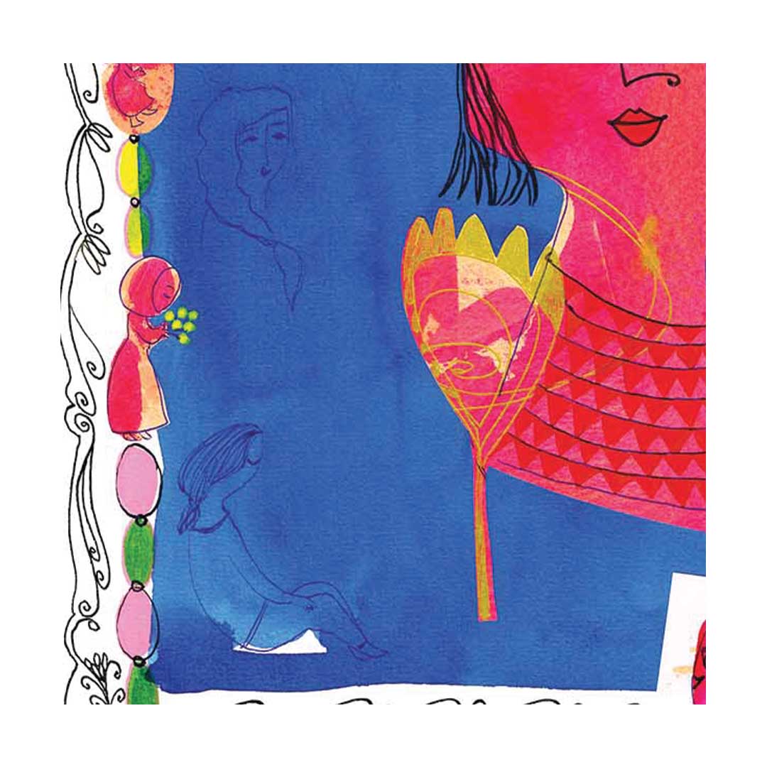 the pink lady,  fine art giclée print