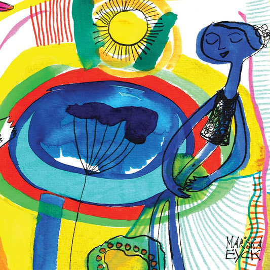 blue dancer,  fine art giclée print