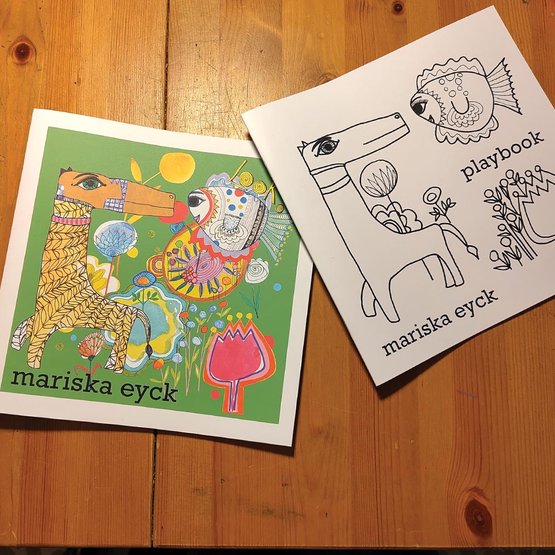 Look, animals! a happy art zine