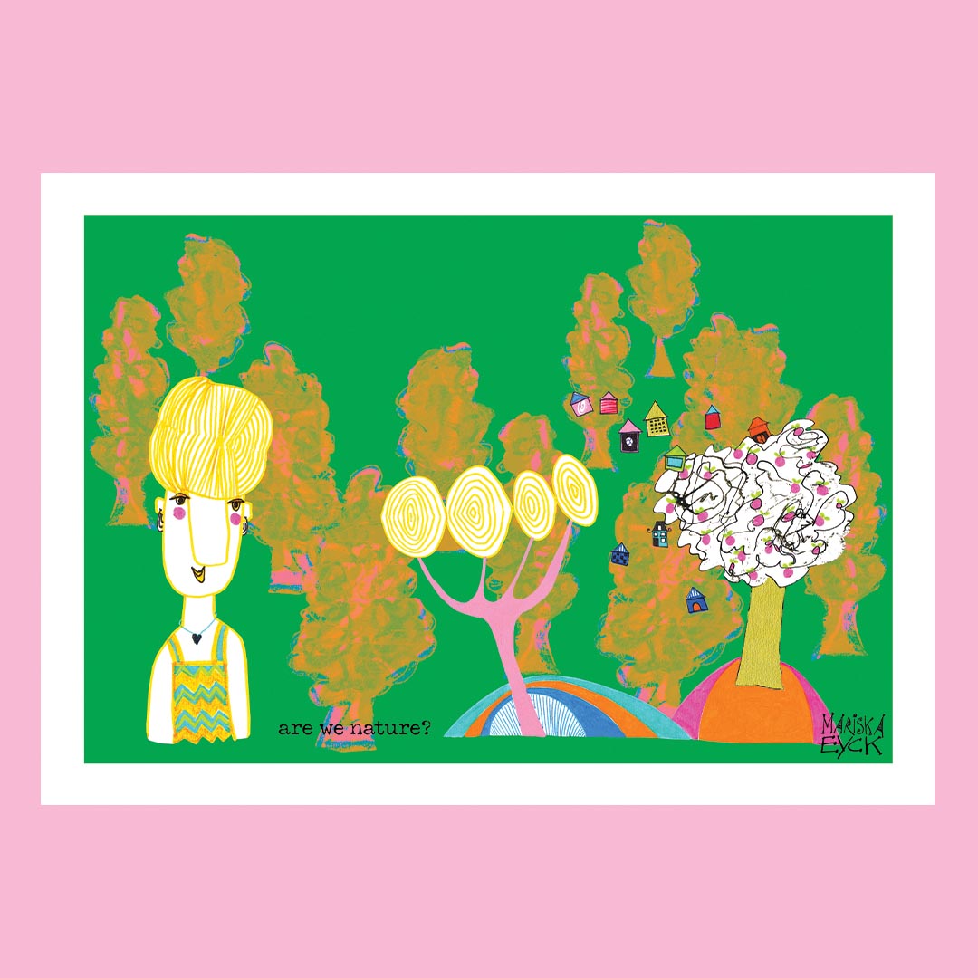 Are we nature?  fine art giclée print