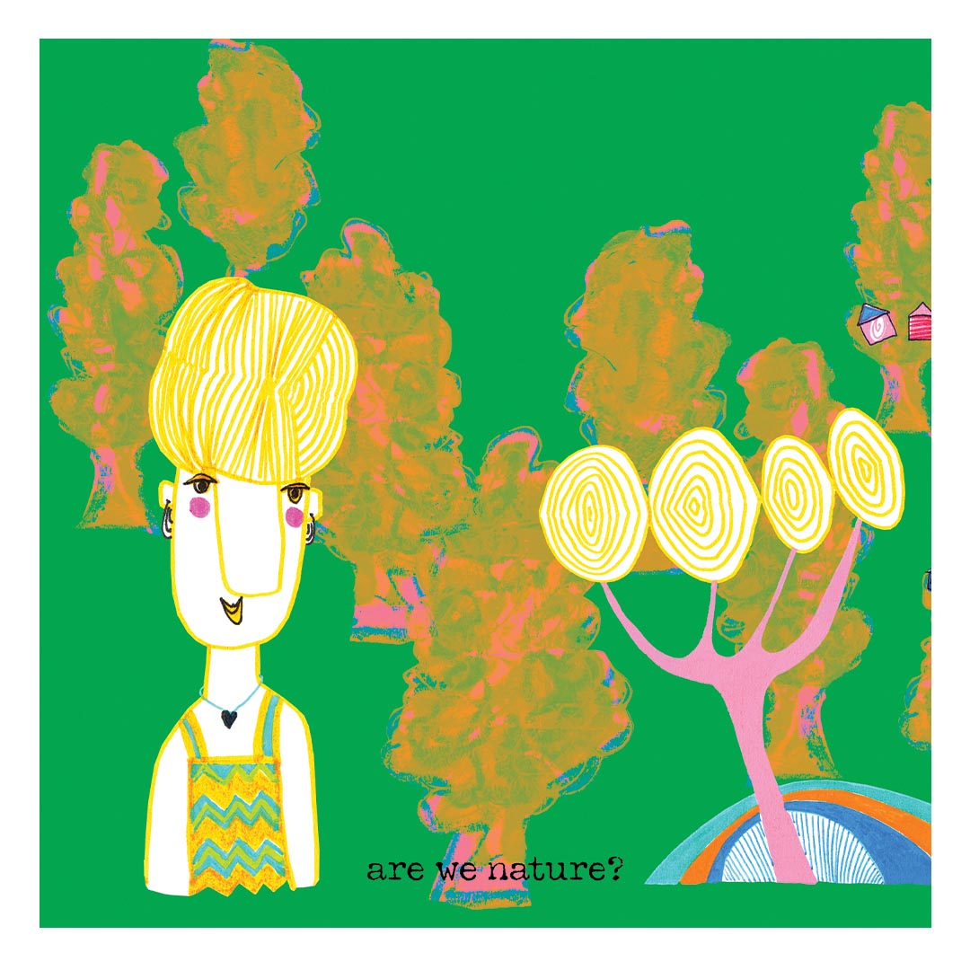 Are we nature?  fine art giclée print