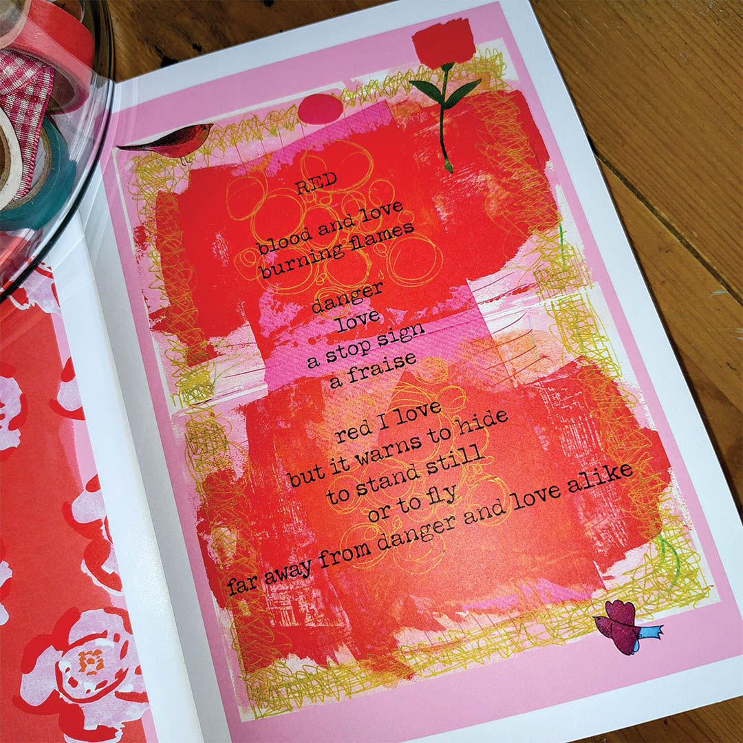 My cupboard is filled with colors, a happy art zine