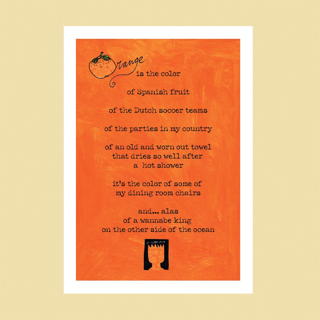 My cupboard is filled with colors, a happy art zine