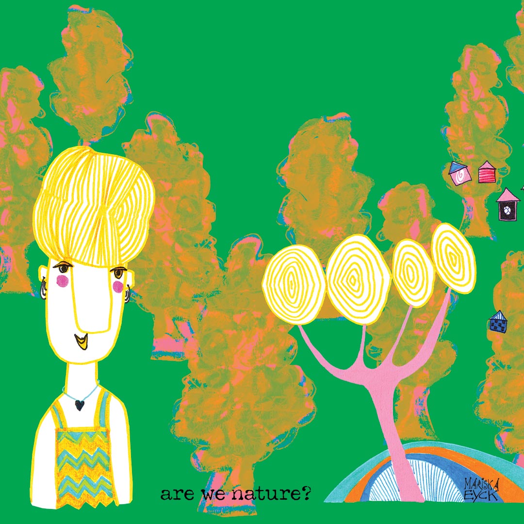 Are we nature?  fine art giclée print