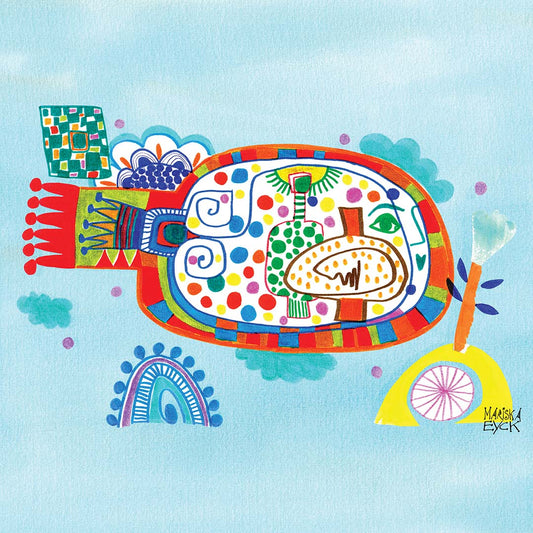 Color Fish,  fine art giclée print