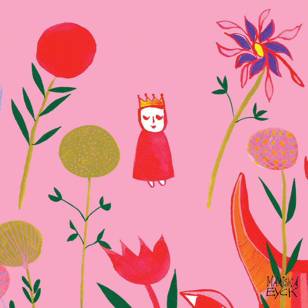 happy animal, fine art giclée print