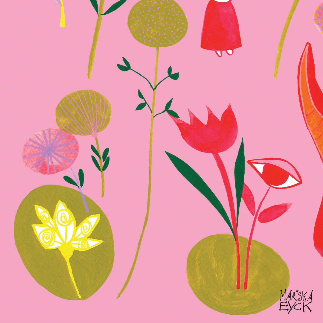 happy animal, fine art giclée print
