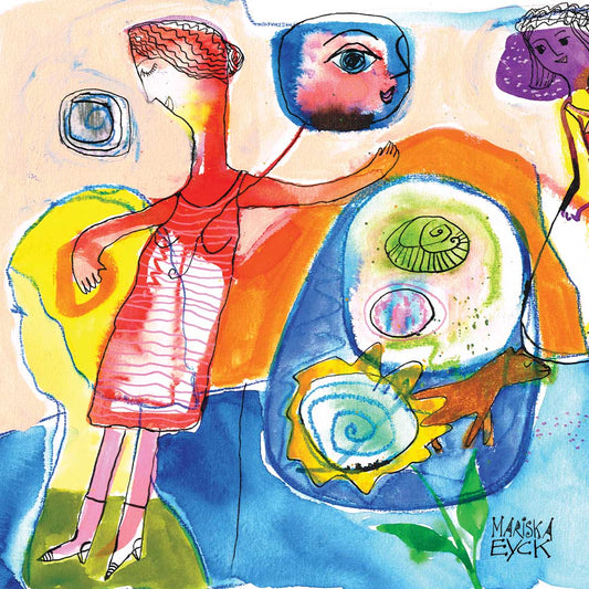 Dancing girl, fine art giclée print