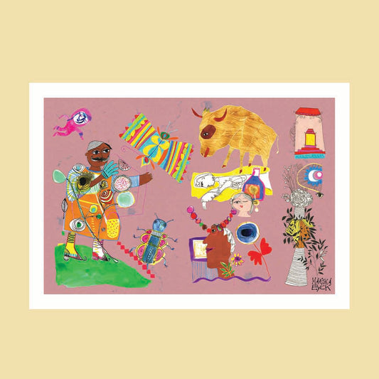 the magician,  fine art giclée print