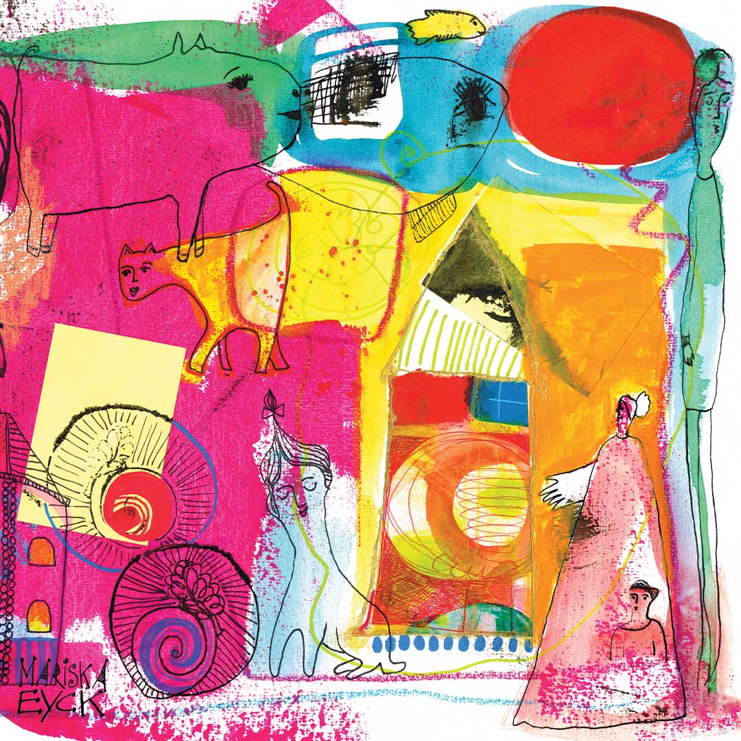 We are family,  fine art giclée print