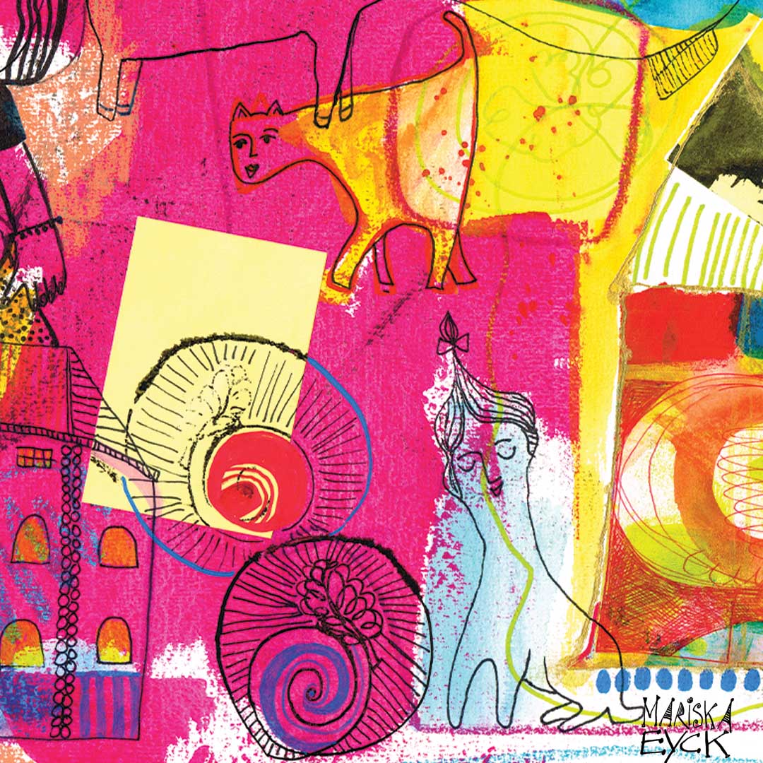 We are family,  fine art giclée print