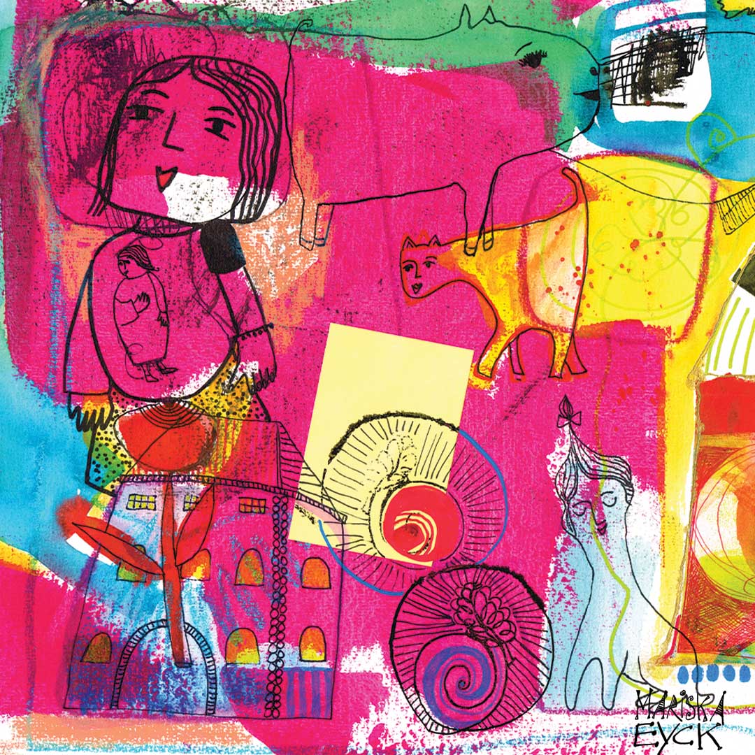 We are family,  fine art giclée print